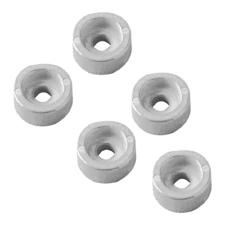 5 Pack Heavy Duty Cylindrical Zinc Anode For Marine Outboard Motor 4T 9.9L 300HP Anti Corrosion 55321-87J01 55321-87J00