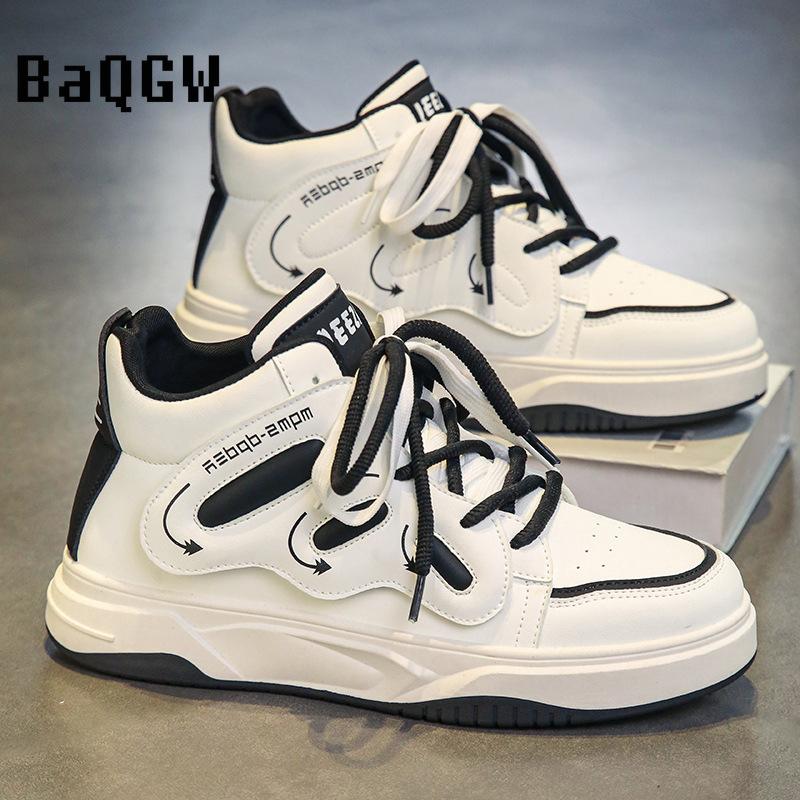 Fashion Student Casual Sneakers Designer Versatile Mens Skate Shoes Outdoor Comfortable Sport Running Shoes Lace-up Non-slip