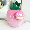 Cute Strawberry-shaped Eggshell Backpack for Children, A Casual and Fashionable Backpack for Boys and Girls