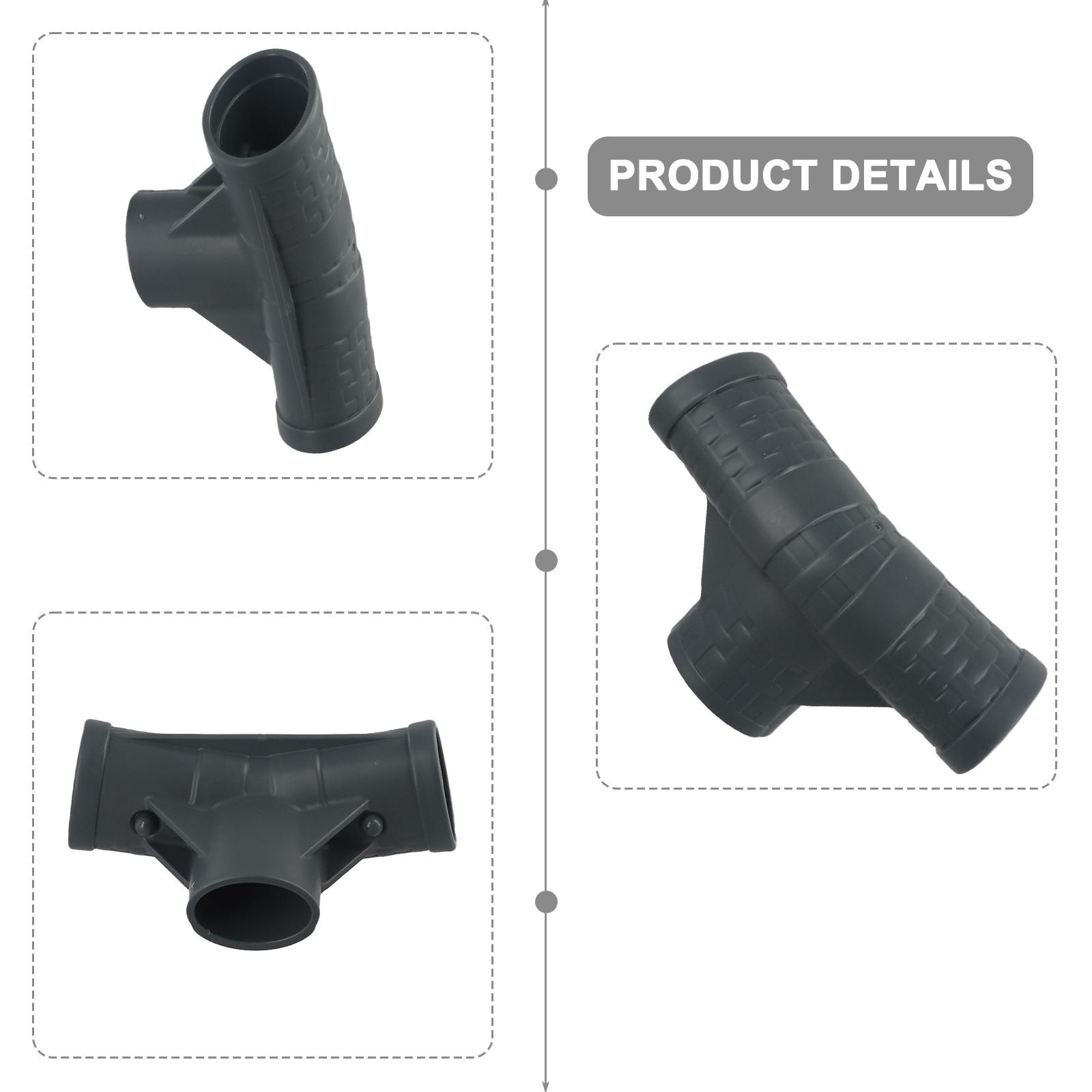 P07082 T Connector for Coleman Pool Frame Assemblies 16 Inch Outer Diameter Compatible with 42 Inch and 48 Inch Depths China Mainland