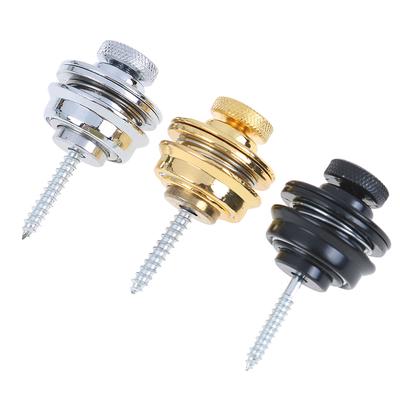 1Pc Guitar Strap Lock Button Acoustic Electric Guitar Bass Guitar Accessories