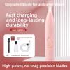 Pet Nail Clipper - Specialized for Dogs and Cats. Pusher for Trimming Fur. Electric Trimmer. Silent Electric Cat Paw Nail Trimming Tool.