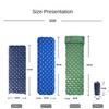 Thickened Lightweight Outdoor Foldable Portable TPU Waterproof Tent Nap Mattress for Picnic Barbecue Beach Use Single/Double