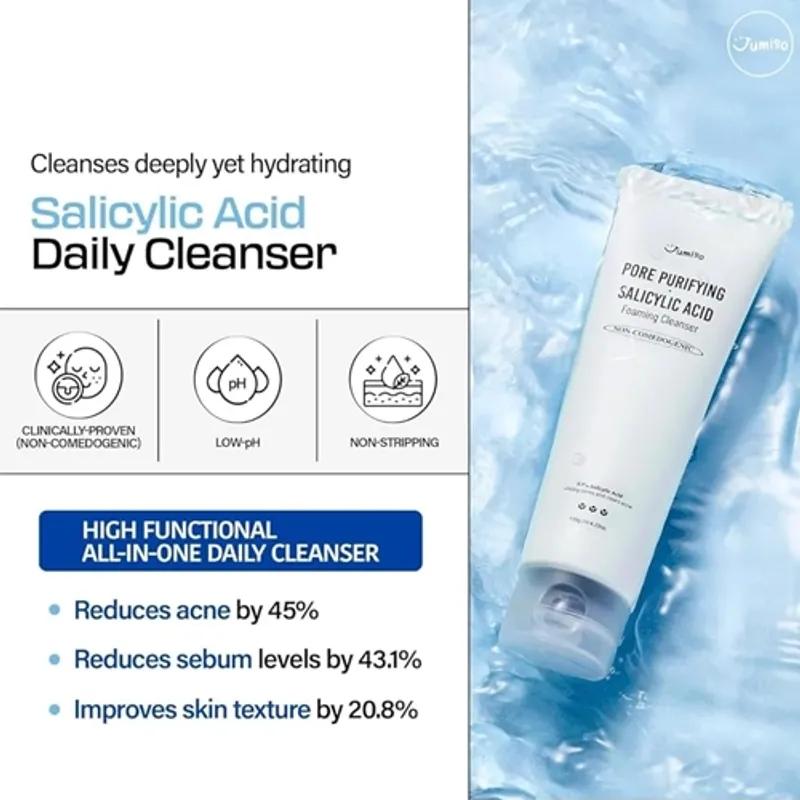 [Jumiso] Pore-Purifying Salicylic Acid Foaming Cleanser 120g