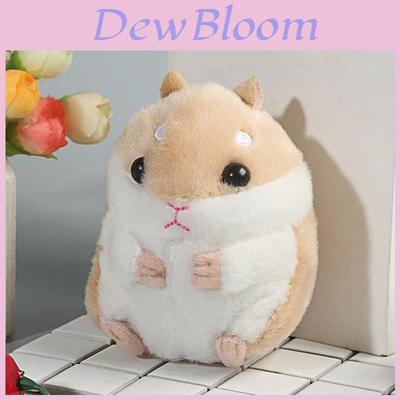 Entzückender Kreativer Hamster Plüsch Schlüsselanhänger Spielzeug Für Niedliche Tierliebhaber 11cm