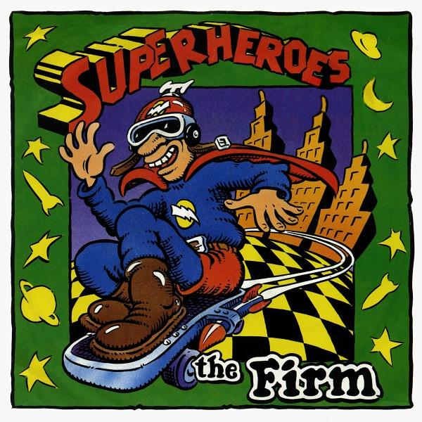 

7inch Record FIRM Superheroes SUPER1 BARK 1987 UK Pop Used