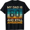 My Dad Is 80 And Still Awesome 80th Birthday Vintage Retro T-Shirt
