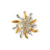2 PCs 304 Stainless Steel Ocean Charms Starfish Turtle Sun  Flower18K Gold Plated & Silver Tone Two Tone Pendants DIY Necklace