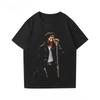 2026 Summer Michael Jackson Retro Rock Trendy Heavy Metal Luxury ShortSleeved Unisexs Womens Casual TShirt