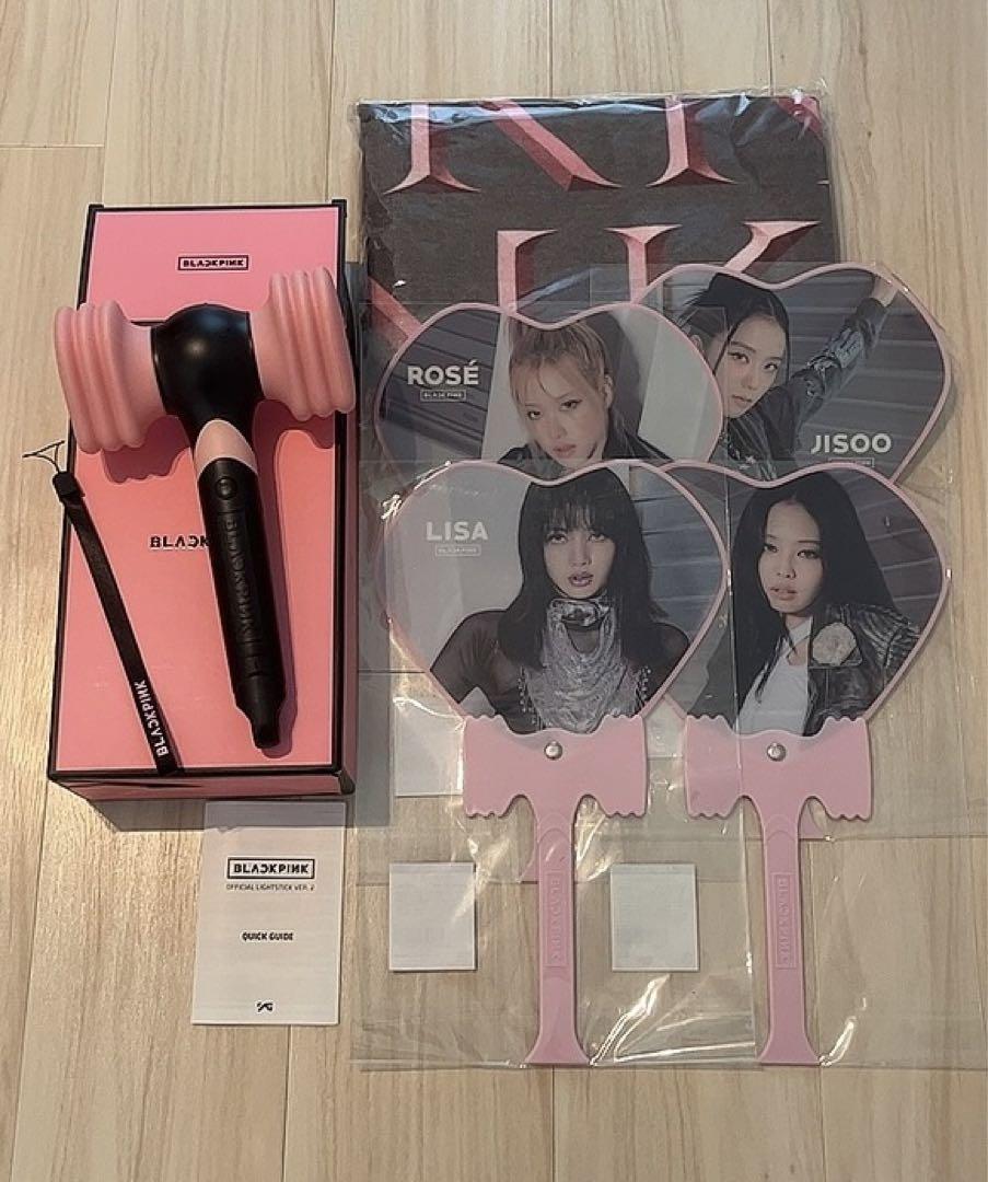 

[USED] BLACKPINK Penlight ver.2 Towel Fan