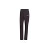 Xperior Pants Solid Color Logo Outdoor Knitted Sports Pants Women Pants Black IN9133