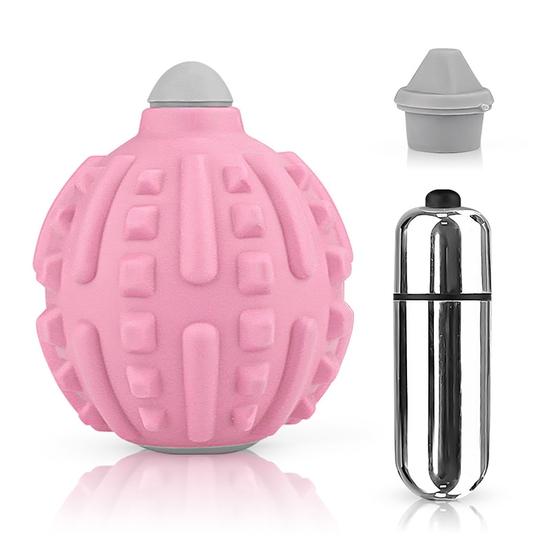 Δονούμενη μπάλα μασάζ υψηλής έντασης ανακούφιση από τον πόνο Φυσικοθεραπεία Φορητό Μυϊκό μασάζ βαθιού ιστού Μπάλα περιτονίας