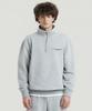 Delma Wellness Club Sweat Quarter Zip-Up - Gray