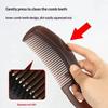 Dandruff Relief Massage Hairbrush Hollow Tooth Scalp Care Comb No Hair Pulling Dandruff Removal for Curly Straight Hair