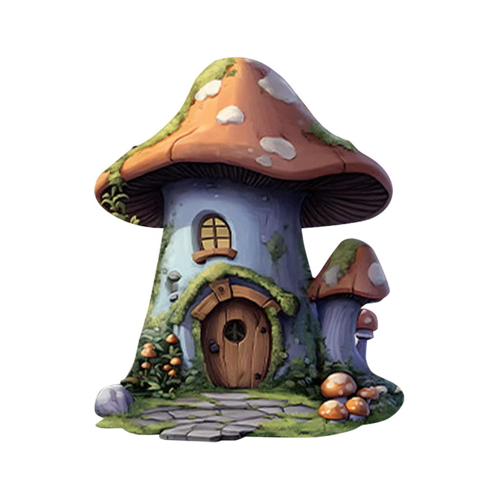 Fairies Door And Window,Elfs Door Fairies Tale Door Home Staircase Bedroom Decoration Garden Decoration Wooden Crafts