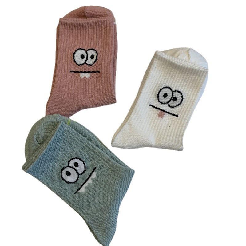 5 Pairs of Women's Fashion Trend College Wind Tube Cotton Socks