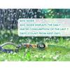 High Accuracy Digital Water Flow Meter Measure Water Consumption and Flow Rate for Outdoor Garden Watering/RV Water Tank Filling