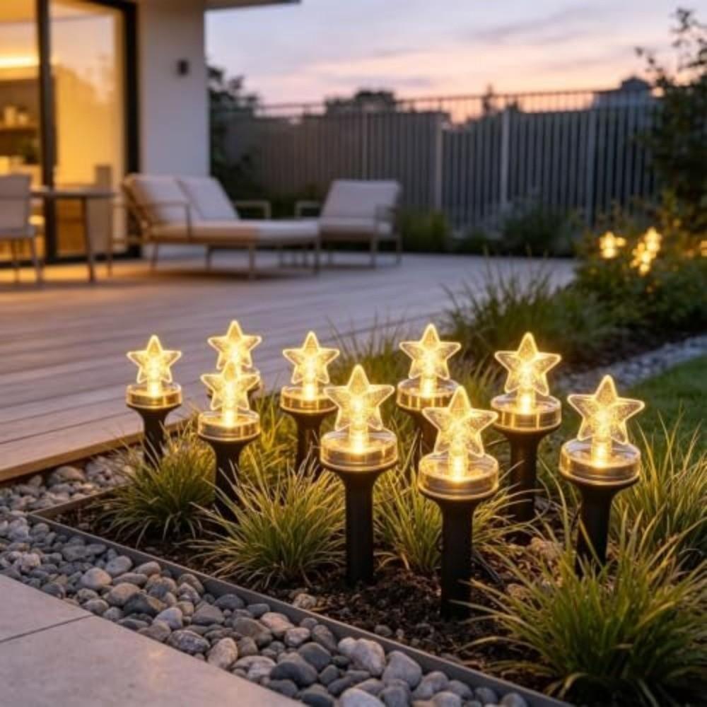 Solar Powered Solar Fairy Light Bubble Ball Outdoor Decorative Light Yard Lawn Decoration