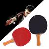 Portable Table Tennis Paddle Comfortable Grip Pingpong Paddles Training Table Tennis Bat for Kids Adult Sport