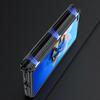 Luxury Plating Outer Screen Glass Case For Huawei Mate X2 Magnetic Hinge Shockproof Stand Clear Cover For Huawei Mate X2 Case