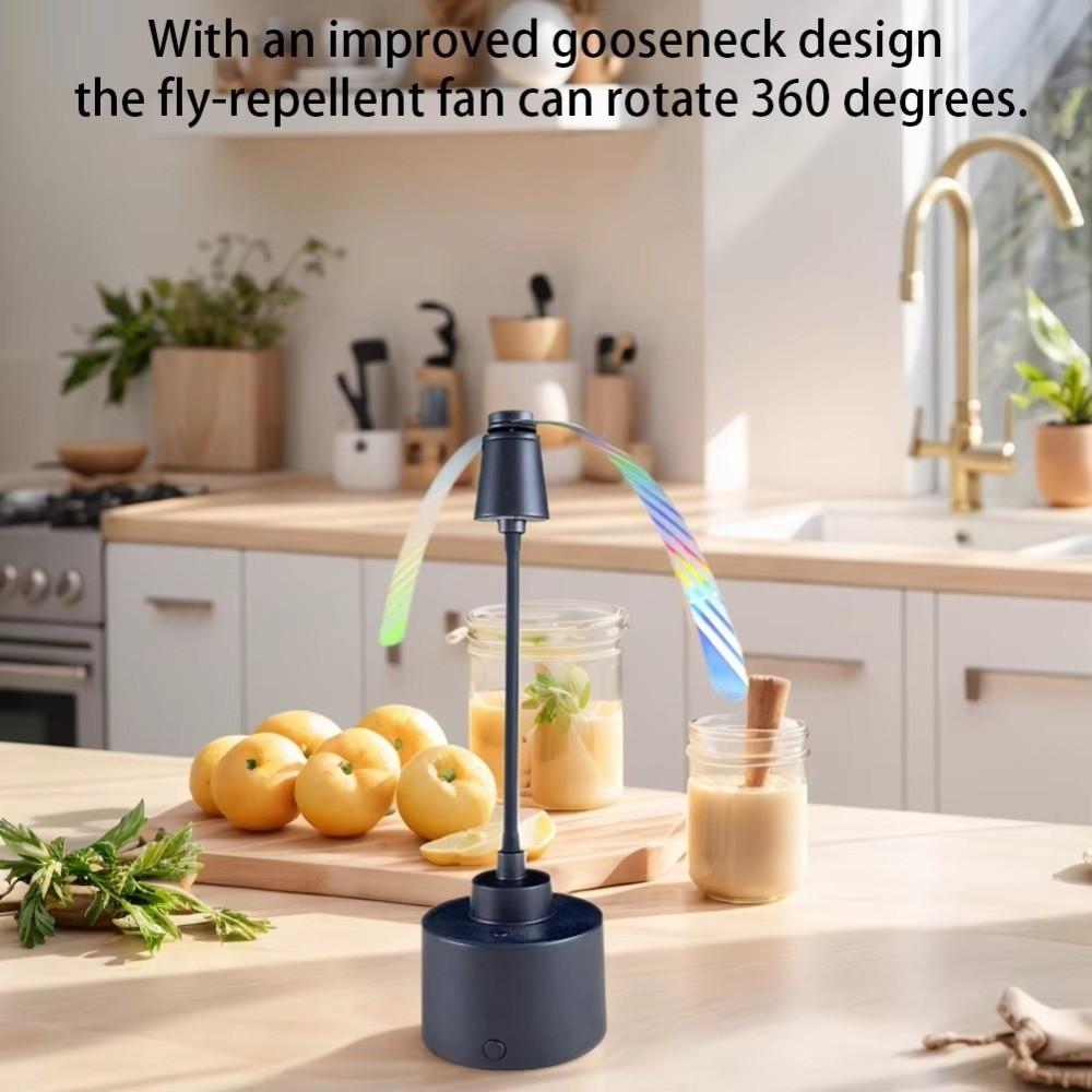 Automatic Dining Table Fly Fans Keep Flies Away Food Fans Indoor Outdoor Picnic Party Supplies