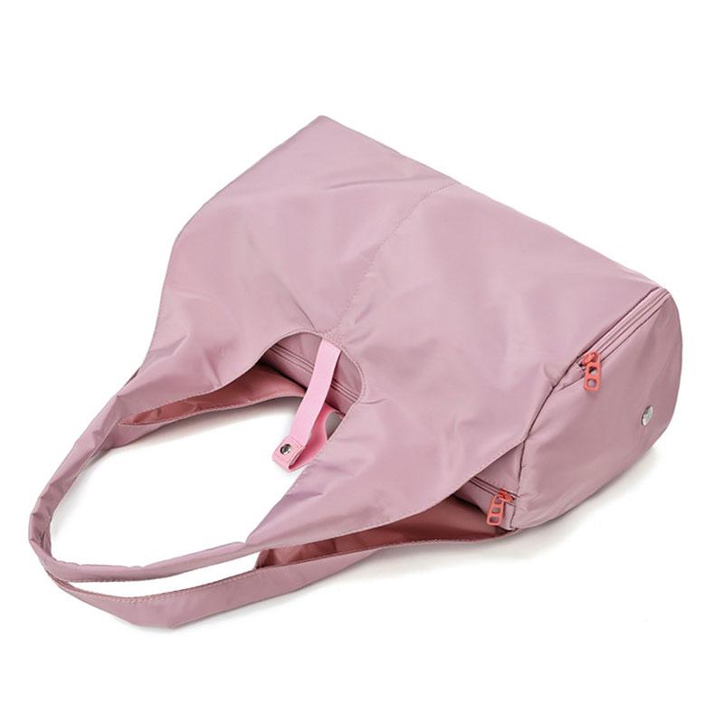 Fitness One Shoulder Handheld Große Kapazität Leichte, wasserdichte Gepäckaufbewahrungs-Reisetasche mit Schuhposition