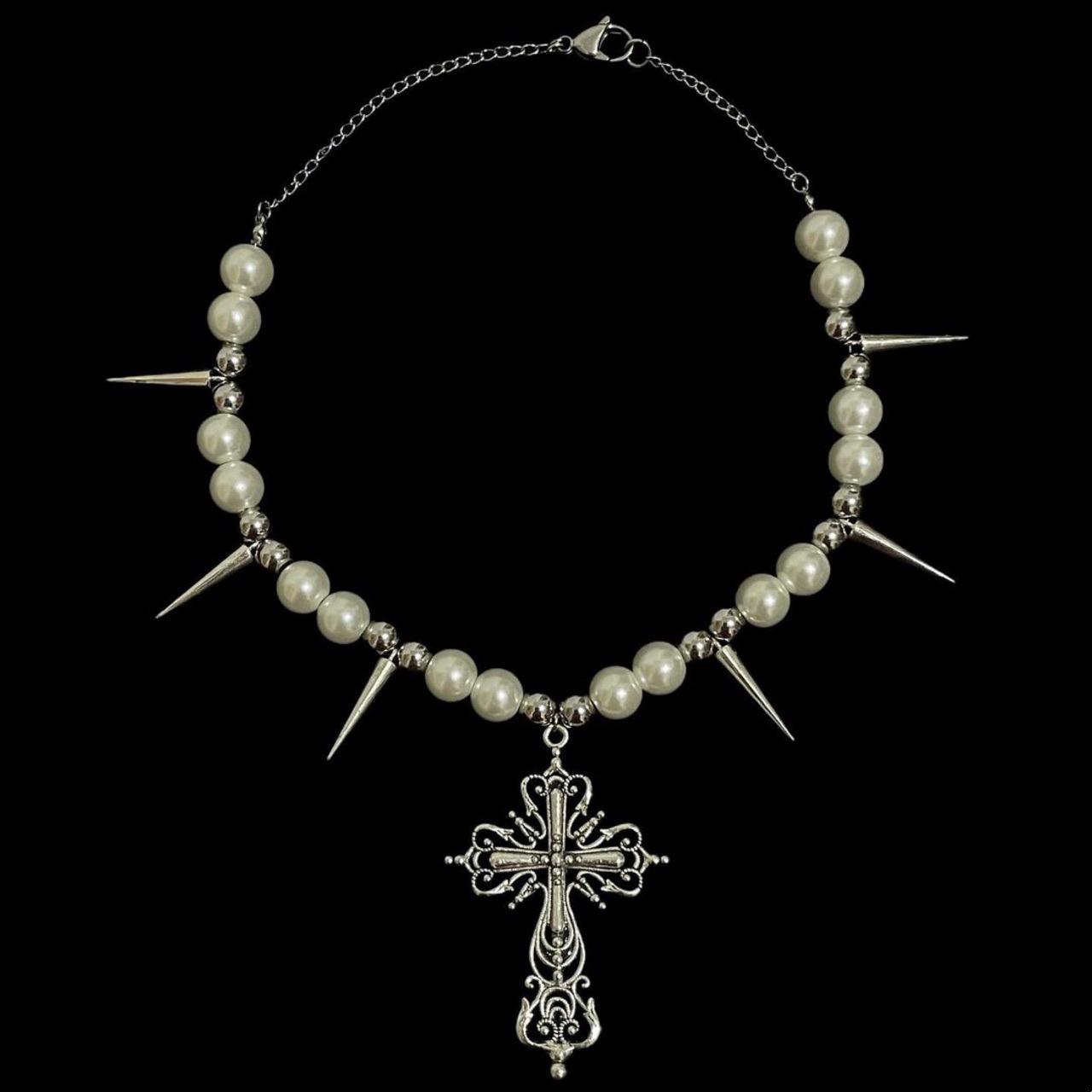 

1 шт. Популярные ожерелья-аксессуары, преувеличенные и индивидуалистические конусные ожерелья европейских и американских модных женщин, с короткими жемчужными конусами