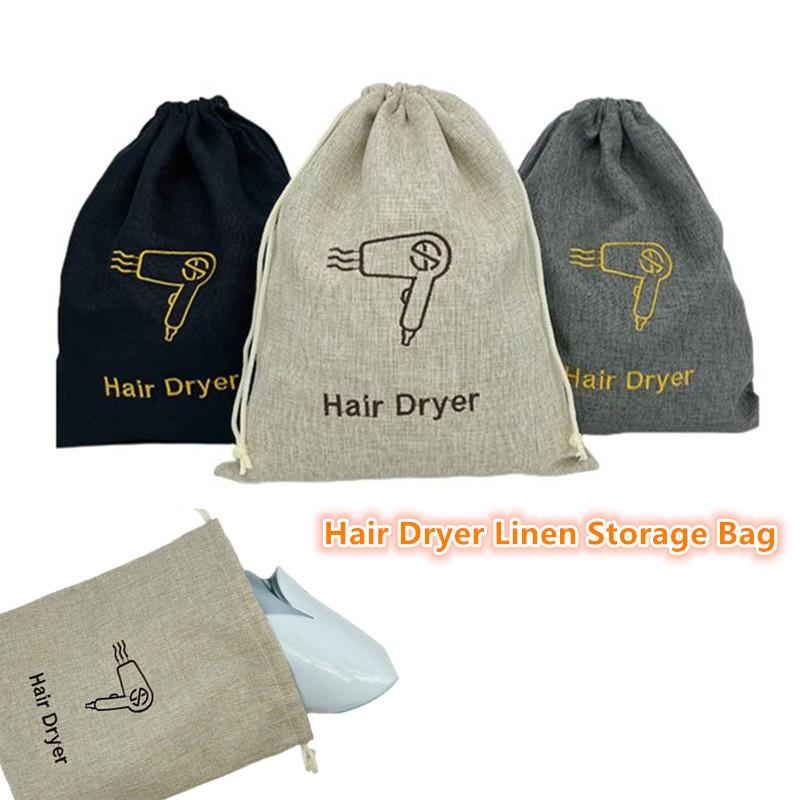 Portable String Bags Hair Dryer Bag Travel Bag For Hair Styling Tools Hair Dryer Organizer Hair Dryer Tools Blow Dryer Bag