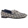 GUCCI Jordaan Loafer Blue Gg Canvas Women's 693213 KY980 4061