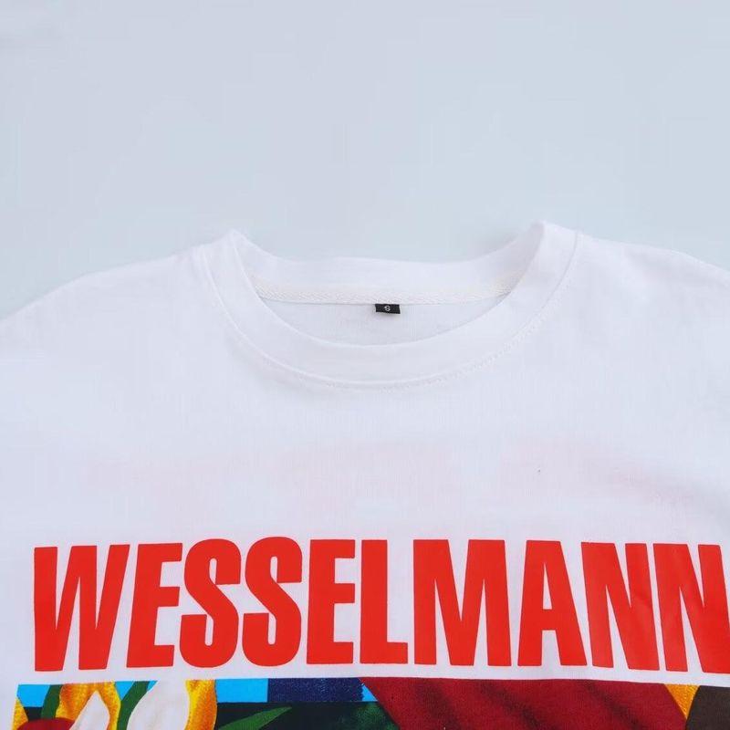 Kaslead New Arrival Women's Fashion Style Stylish Simple and Versatile Print Long Sleeves T-shirt Tops 0085876