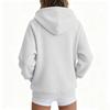 Women's Fashion Color Long Sleeve Loose Fit Sweatshirt for Casual Daily Wear