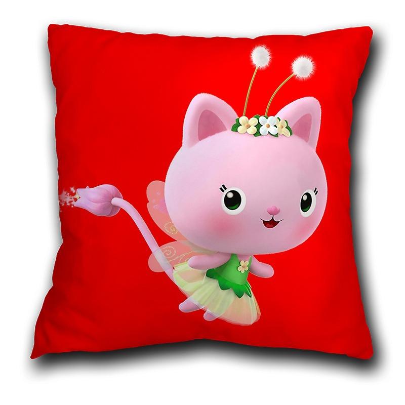 Kids Gabbys Dollhouse Gabby Cats Pillowcase 40x40cm 45x45cm Decorative Pillows 60x60