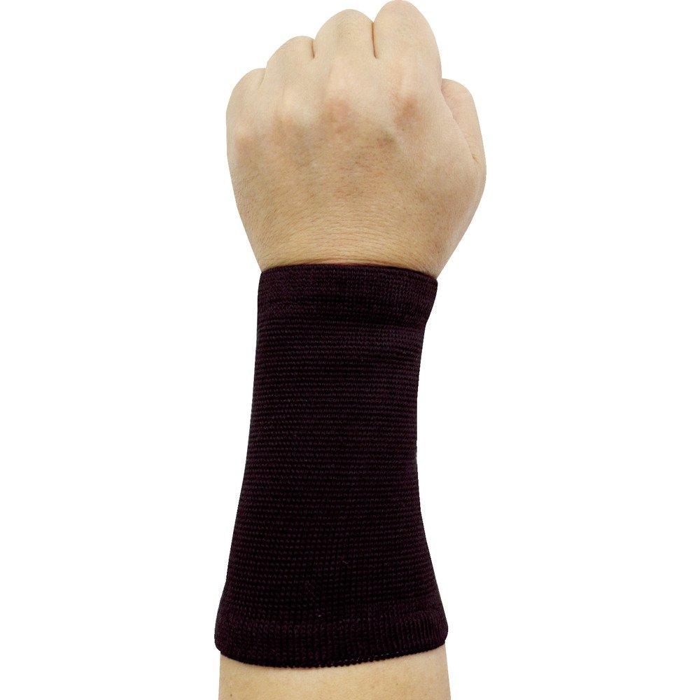 

Fukutoku Удобный Поддерживающий бандаж с сильной компрессией Запястье Длинный Черный M Бандаж 1751-M чёрный