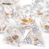 7 Pcs White Silver Number Sharp Edge Resin Dice Polyhedral Dice Suitable for Role-Playing RPG    Board Game
