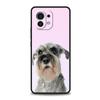 Phone Case For Xiaomi Mi 15 14 14T 13T 12T Pro 12 13 11 Lite 5G 11T X6 X5 Pro Soft TPU Cover Cartoon Schnauzer Dog