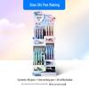 DianShi Press-Activated Aurora Cyber Fountain Pen - Time-Space Nautical Cabin Edition