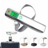 Max 50kg Travel Baggage Weight Scale Stainless Steel Cover Portable Hanging Scale Fishing Weights