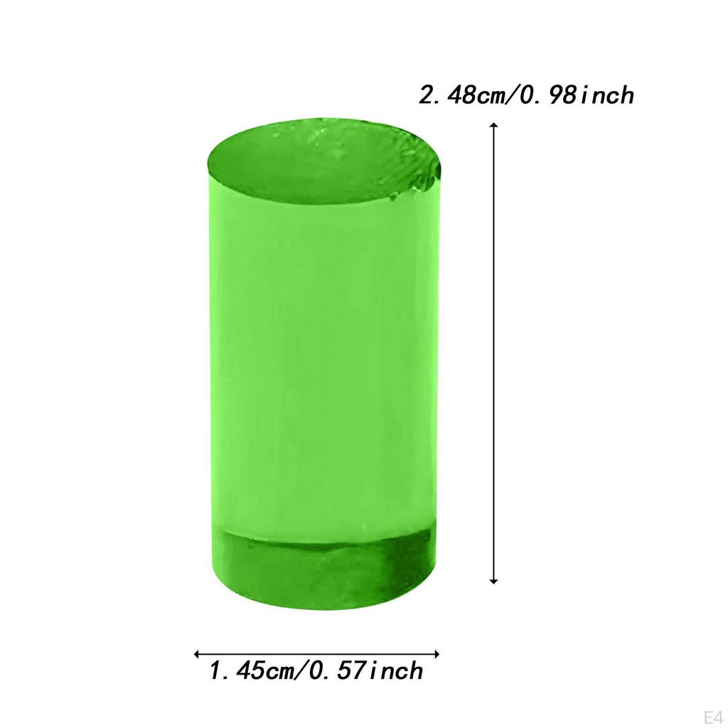 Acrylic Pool Cue Tip, Easy to Install, High Performance, Portable, Billiard Accessories