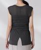 Nano Universe Docking Bustier Sheer Size Top, Women's, M, 023, Charcoal, 669-5124323