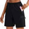 Damen-Cargo-Shorts zum Wandern, schnelltrocknend, leichte, sportliche Shorts für Damen