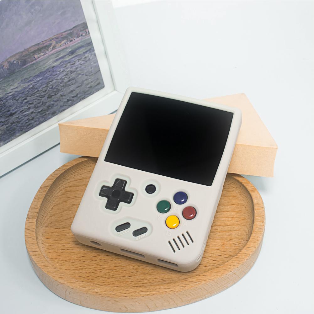 Silicone Protective Cover Shockproof Gaming Console Sleeve Skin Anti-Scratch Anti-Slip for MIYOO MINI Plus Handheld Game Console