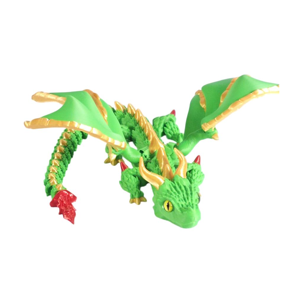 3D Printed Dragon Joint Movable And Detachable Toy Creative Ornament Festival Birthday Gift