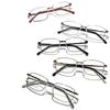 Brille Sattelnasensteg Quadratische Fassung Brille Herren Einfache Pendlerbrille Flache Brille Damen