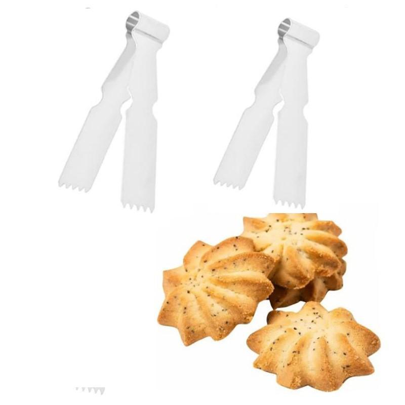 Stainless Steel Pastry Clamp - Multipurpose Walnut Crisp Clip,Peanut Crisp&Bun Mold,Food-Safe Kitchen Tongs For Baking Tools