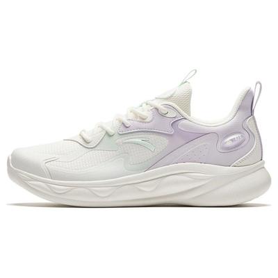 Mian Mian Tan 2 Tecnología Absorción de Impactos Antideslizante Resistente al Desgaste Zapatillas de Running de Caña Baja para Mujer Zapatillas de Running Blanco Morado 922345577-1