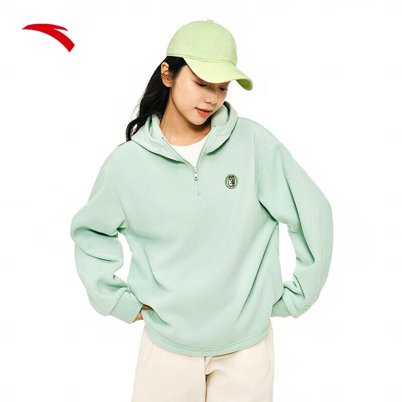 Anta Women s Meow Meow Fleece Pullover Hoodie XS