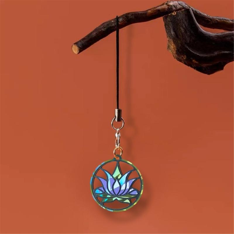 Versatile Resin Casting Mold Holographic Pendant Mold Lotusflower Shaped DIY Jewelry Making Molds for Creating Jewelry