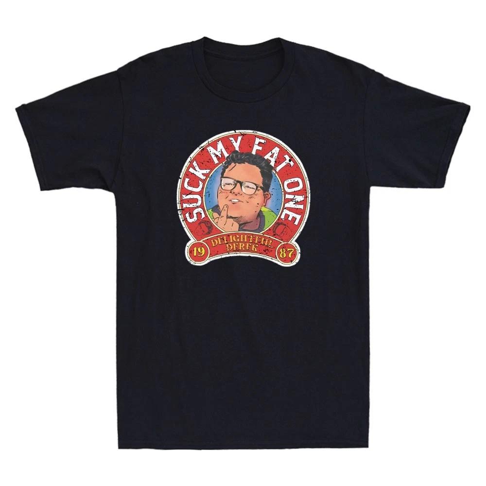 Suck My Fat One DipShit Funny Graphic Sarcastic Quote Men s Short Sleeve T-Shirt S