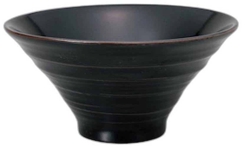 

Black Kiritate Ramen x 20 x 10cm Chinese Rice Bowl Setomonohonpo [20 1200cc] чёрный