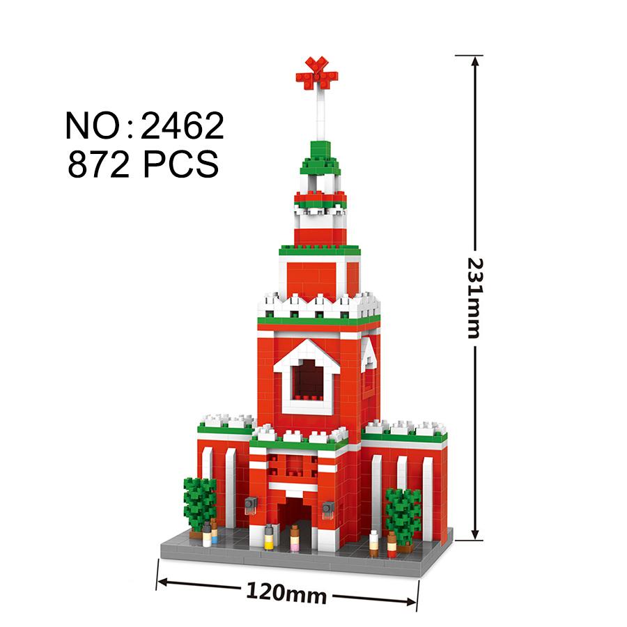 Mini-Bausteine Weltberühmte Stadtarchitektur-Modell Lern-Mini-Steine Kompatibel mit Marken Spielzeug für Kinder Geschenke